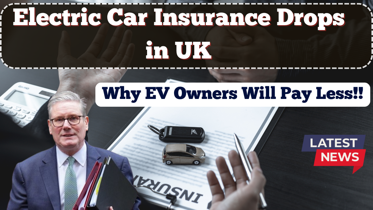 Electric Car Insurance Drops in UK – Why EV Owners Will Pay Less in 2025