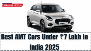 Best AMT Cars Under ₹7 Lakh in India 2025